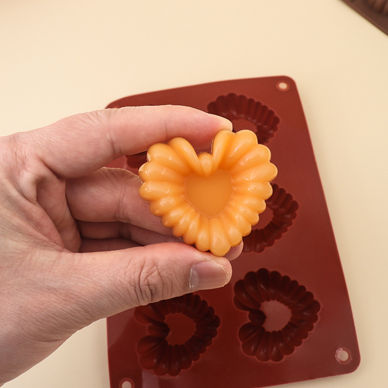 Baking Kitchen Diy - Stampi per cioccolato in silicone a