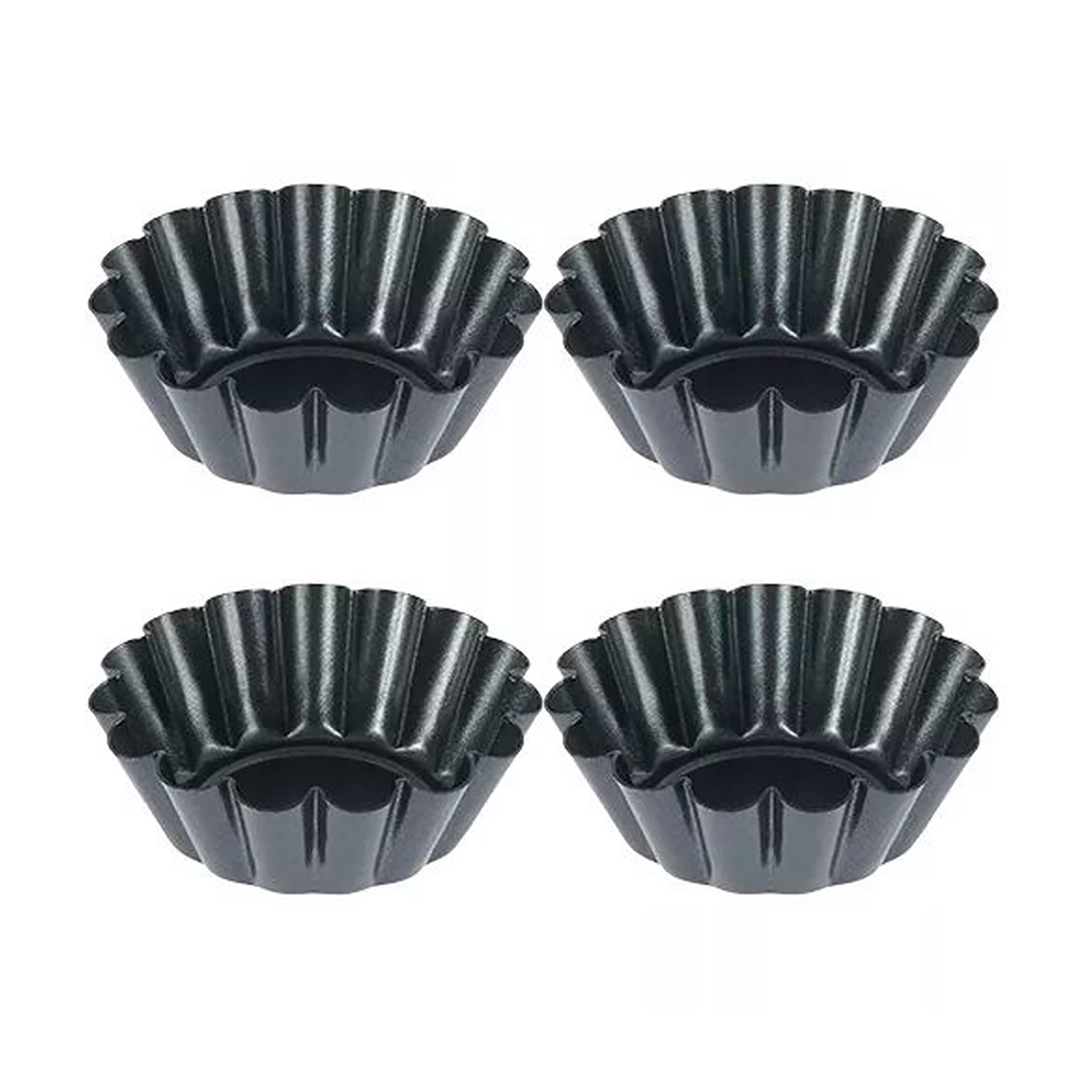 Muffin Tin Nonstick - Set di 4 Mini Stampi Rotondi