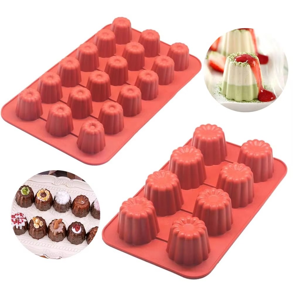 Mini Kitchen Baking - Stampo in silicone antiaderente a 18