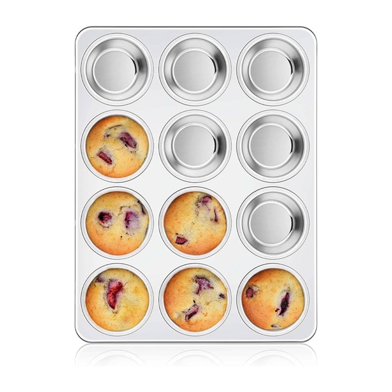 Muffin Tin Nonstick - Teglia per muffin ABMR, vassoio antiaderente