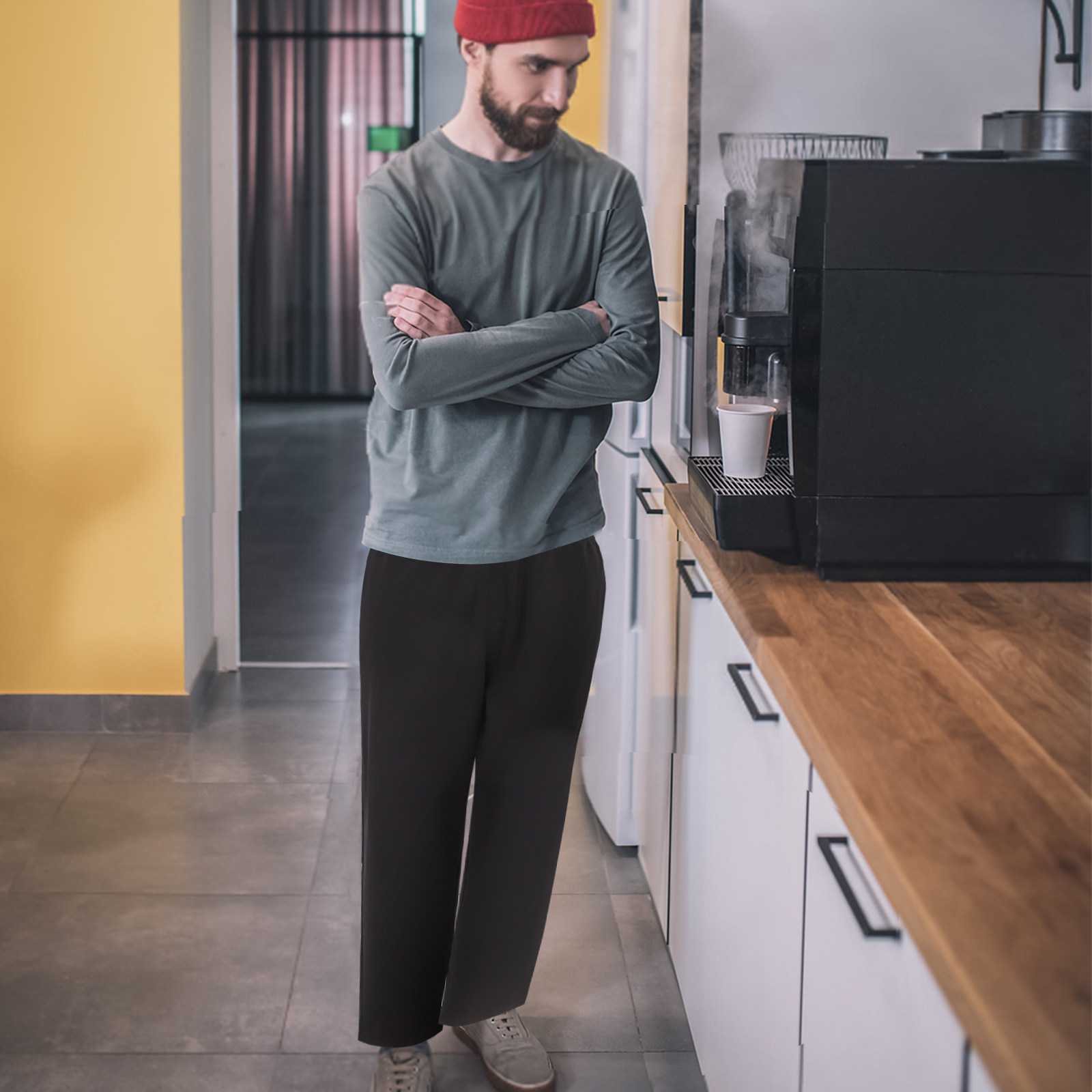 Pantaloni da chef neri, traspi - Cooking Chef Xl recensione e prezzo