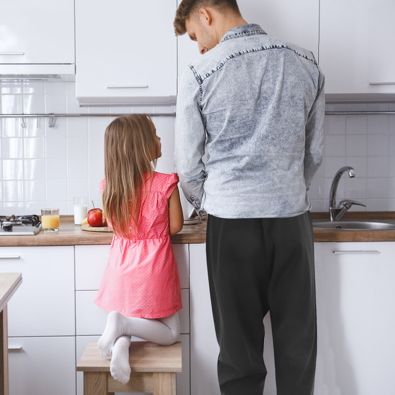 Pantaloni da chef neri, traspi - Cooking Chef Xl recensione e prezzo