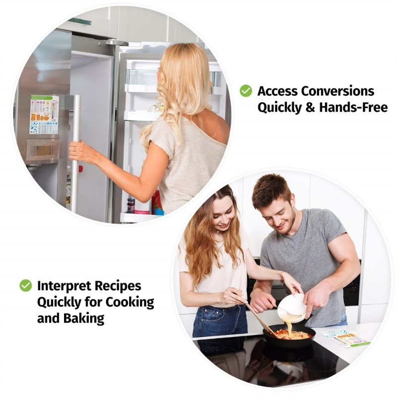 Grafico conversione della cuci - Kitchen Baking Conversion Chart recensione e prezzo