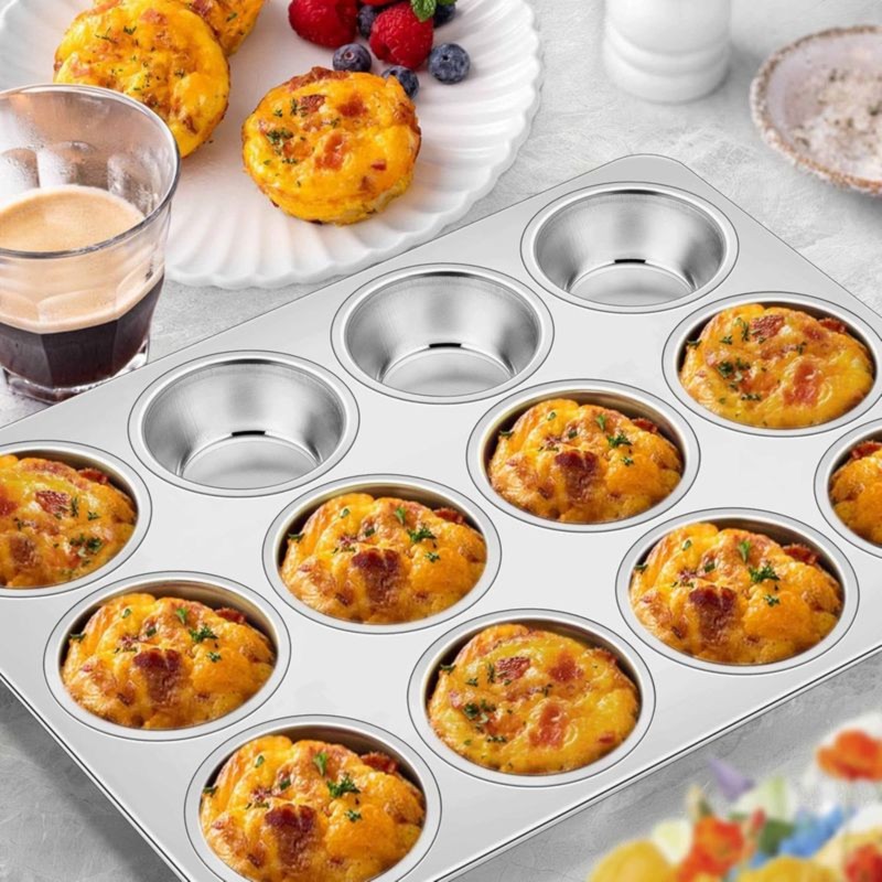 Teglia per muffin in acciaio i - Muffin Tin Nonstick recensione e prezzo