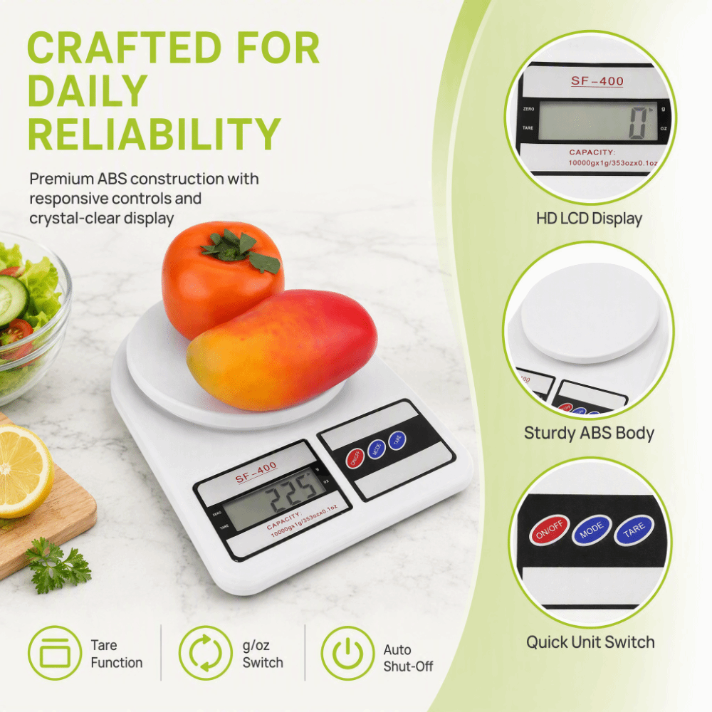 Bilancia da cucina digitale in - Kitchen Baking Unit recensione e prezzo