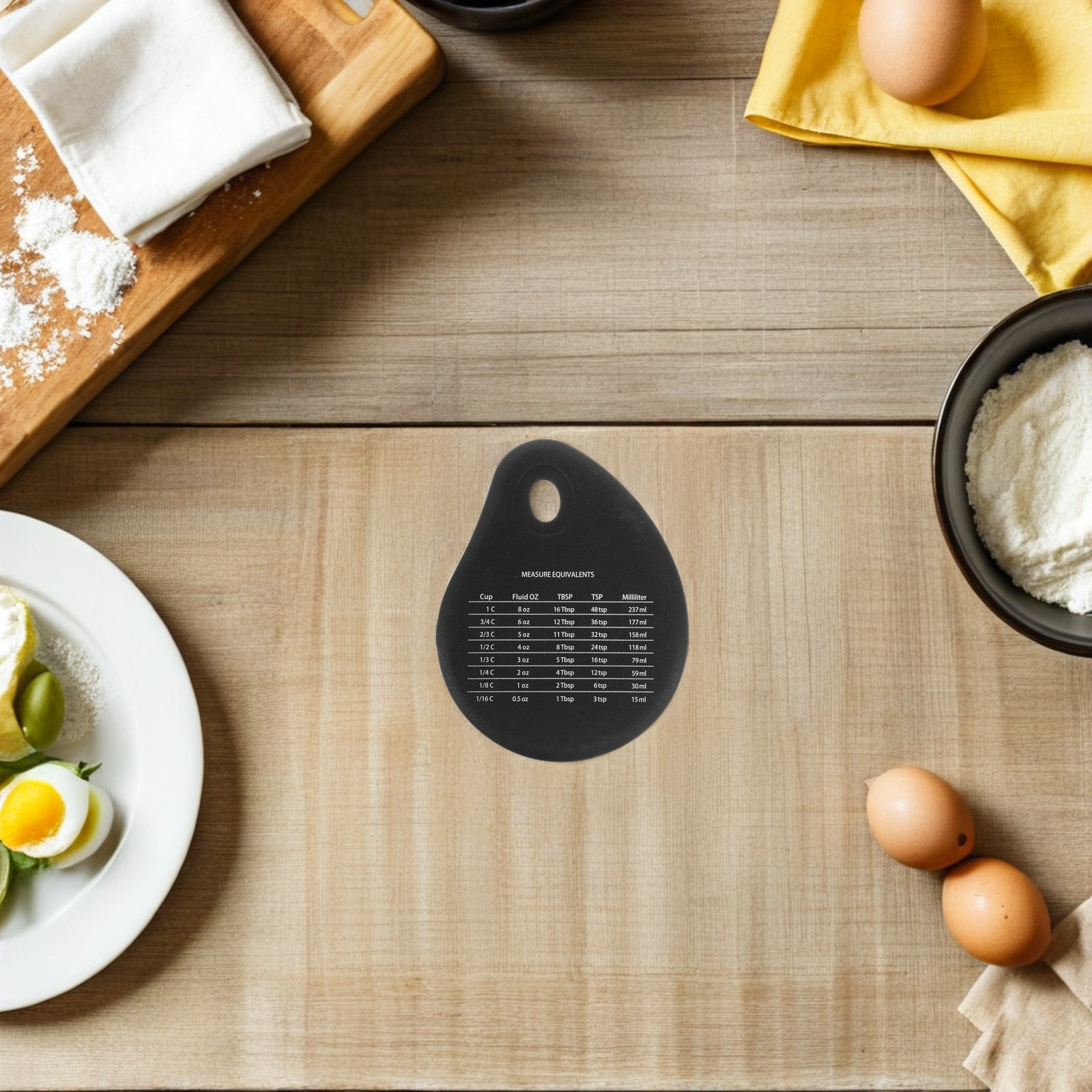 Set di 4 Raschietti per Impast - Kitchen Baking Conversion Chart recensione e prezzo