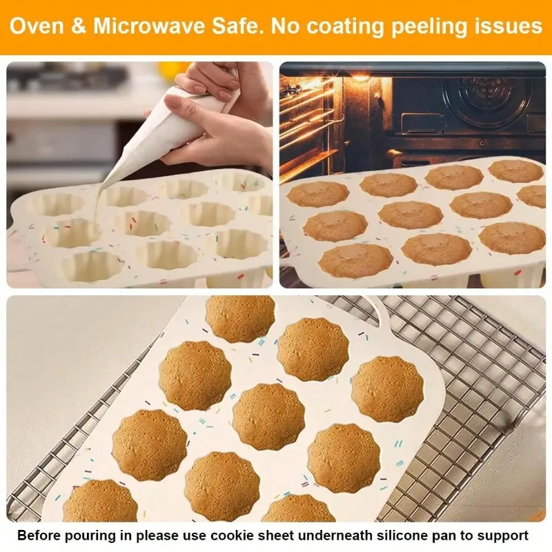 Stampo per cupcake antiaderent - Muffin Tin Nonstick recensione e prezzo